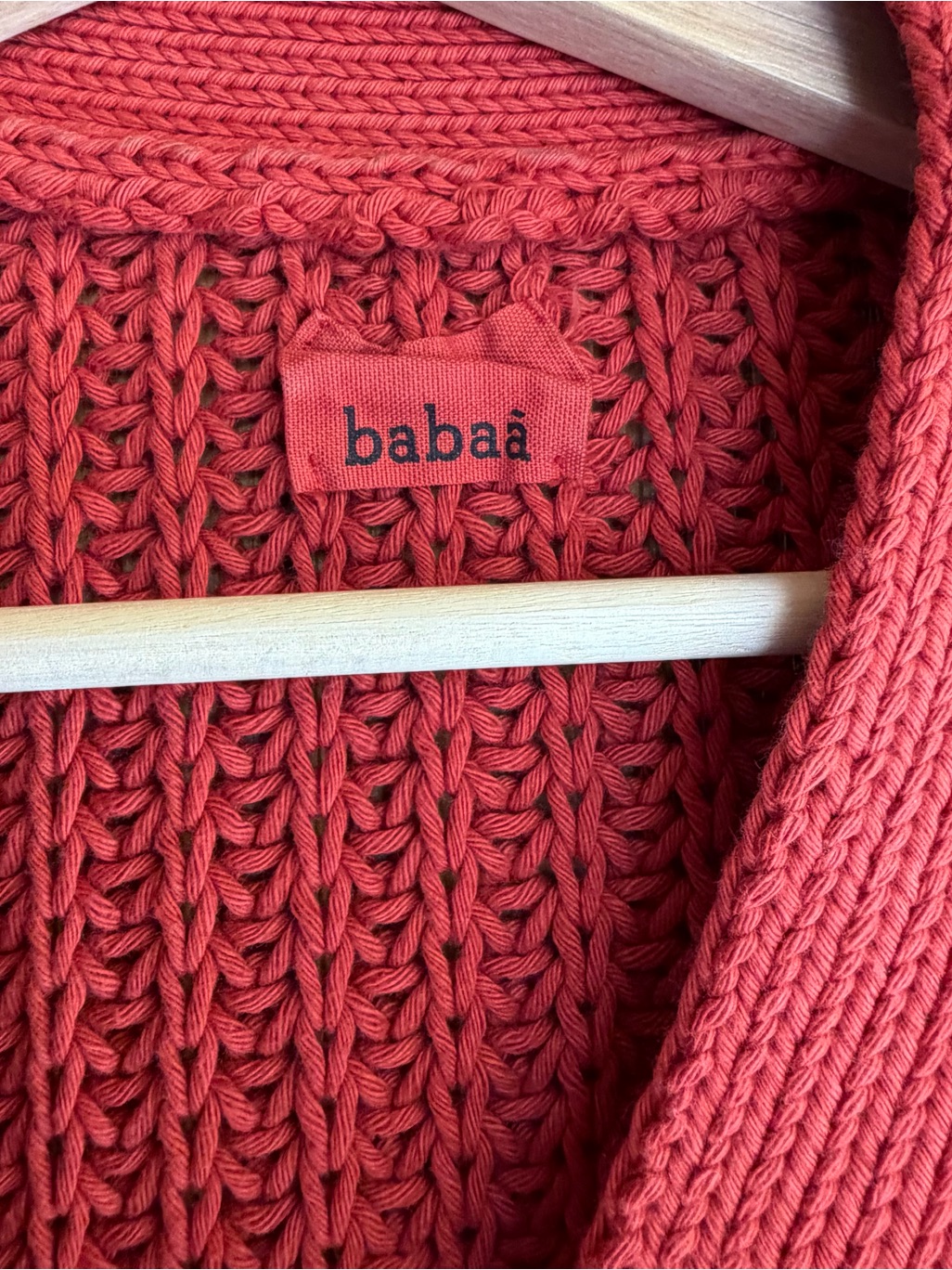 Babaa Cardigan No18 Pimento Dulce — image 2 of 6